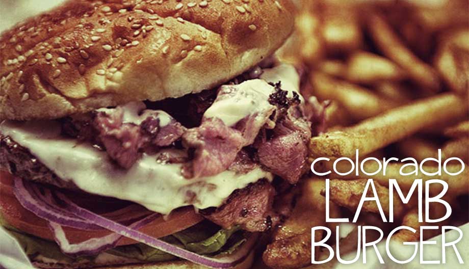 Colorado Lamb Burger